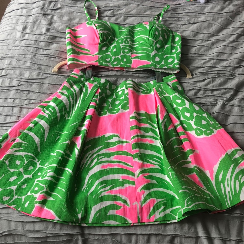 Lilly Pulitzer two piece set size 2
